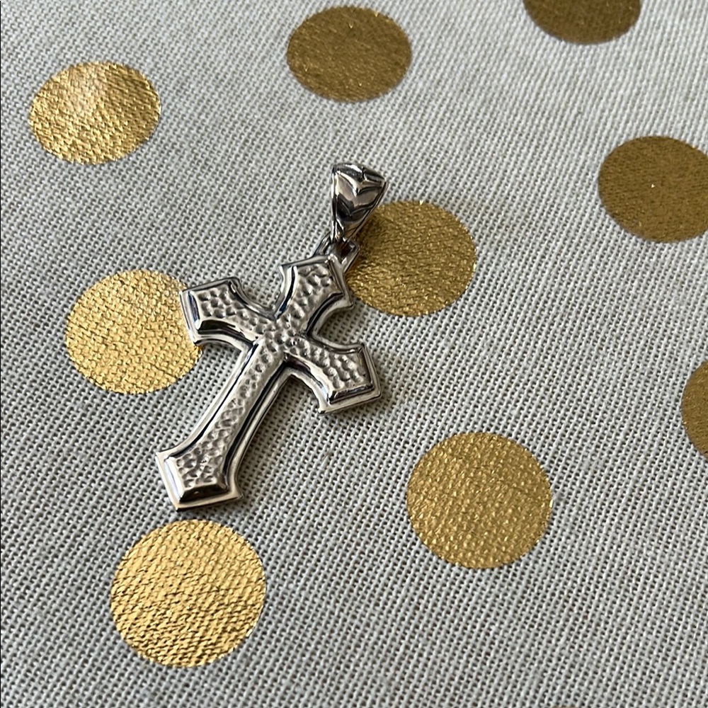 NWOT Samuel B. Silver Cross Pendant